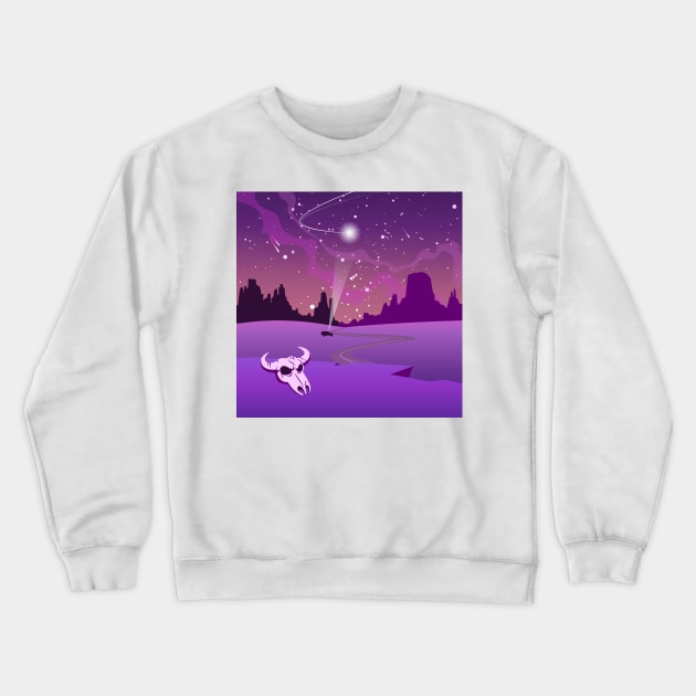 O.S.I.R.I.S. Insignia Desert Landscape Crewneck Sweatshirt by 33oz Creative